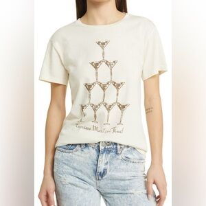 Golden Hour Expresso Martini‎ Tee NWT